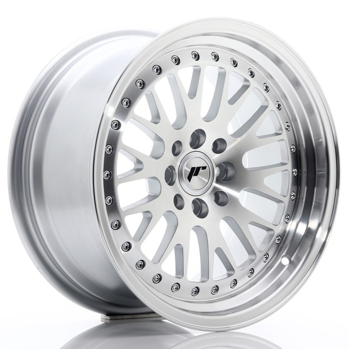 JR Wheels JR10 16x8 ET20 4x100/108 Silver Machined Face (3)