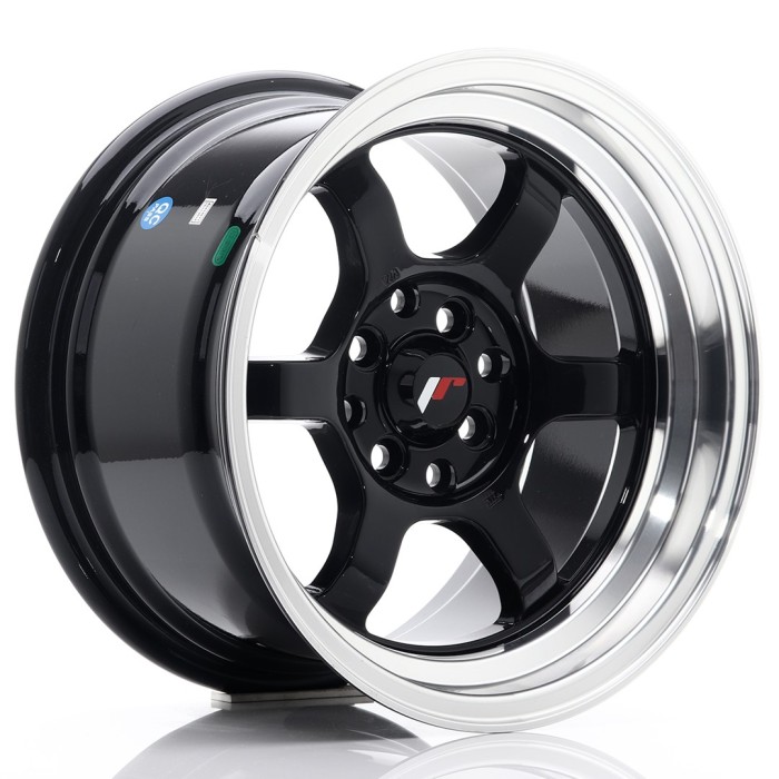 JR Wheels JR12 15x8,5 ET13 4x100/114 Gloss Black (3)