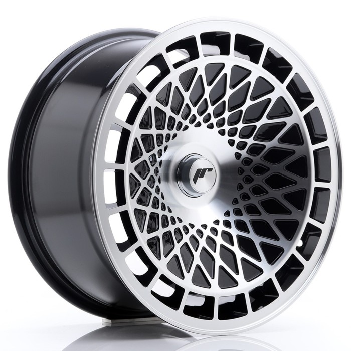 JR Wheels JR14 17x8,5 ET15 Blank Gloss Black Machined Face