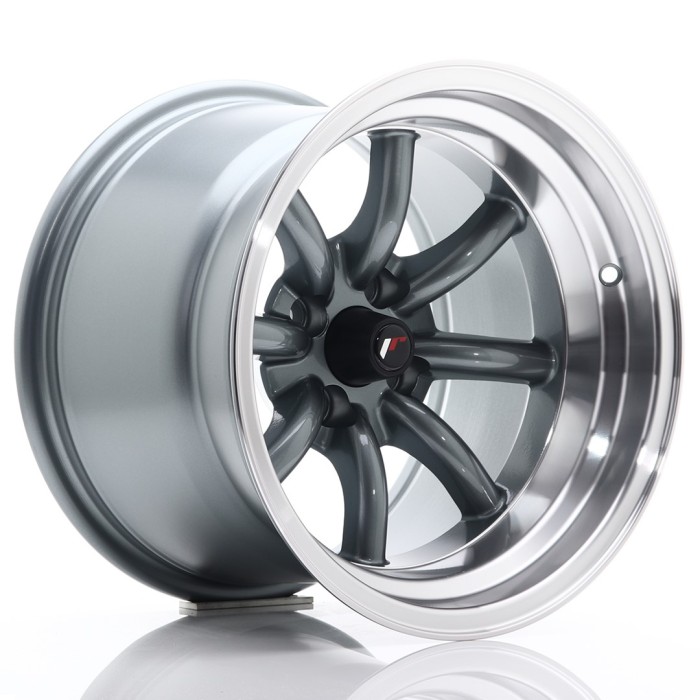 JR Wheels JR19 15x10,5 ET-32 4x100 Gun Metal (2)
