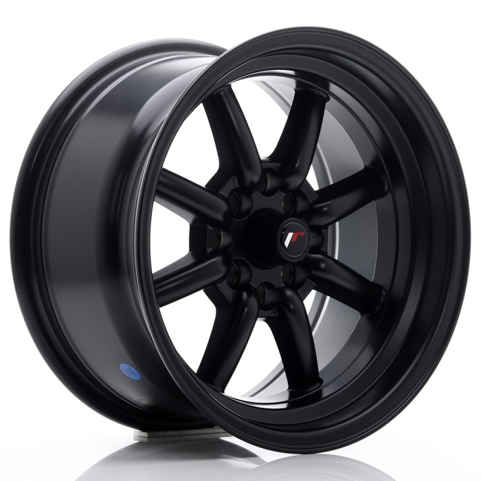 JR Wheels JR19 15x8 ET0 4x100/114 Matt Black (3)