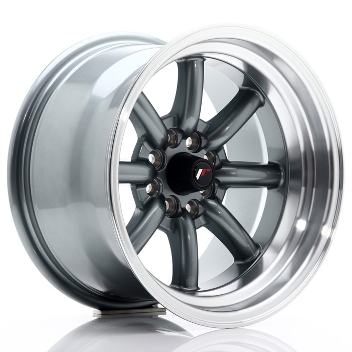 JR Wheels JR19 15x9 ET-13 4x100/108 Gun Metal (3)