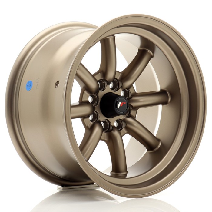 JR Wheels JR19 15x9 ET-13 4x100/108 Matt Bronze