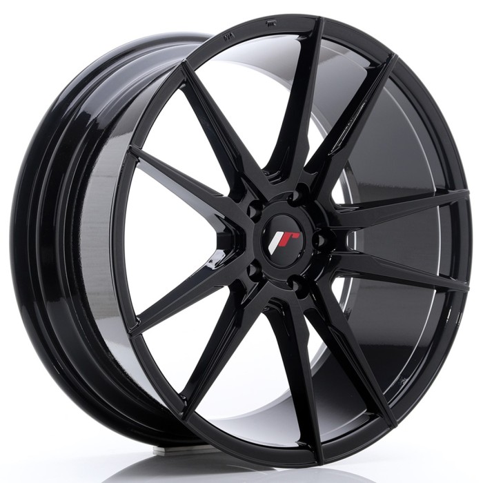 JR Wheels JR21 20x8,5 ET40 5x112 Glossy Black (2)