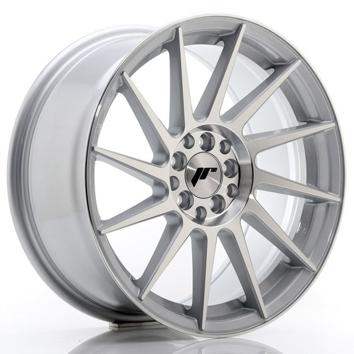 JR Wheels JR22 17x8 ET35 4x100/114 Silver Machined Face (3)