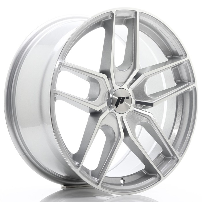 JR Wheels JR25 18x8,5 ET20-40 5H BLANK Silver Machined Face (3)