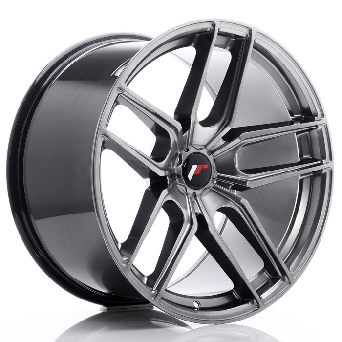 JR Wheels JR25 20x11 ET20-40 5H BLANK Hyper Black (2)