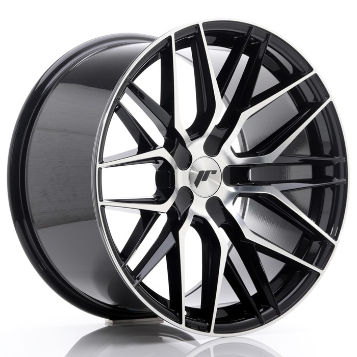 JR Wheels JR28 19x10,5 ET20-40 5H BLANK Gloss Black Machined Face