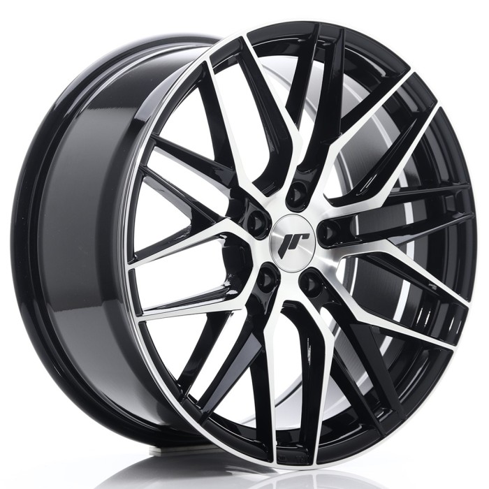 JR Wheels JR28 19x8,5 ET40 5x112 Gloss Black Machined Face (3)