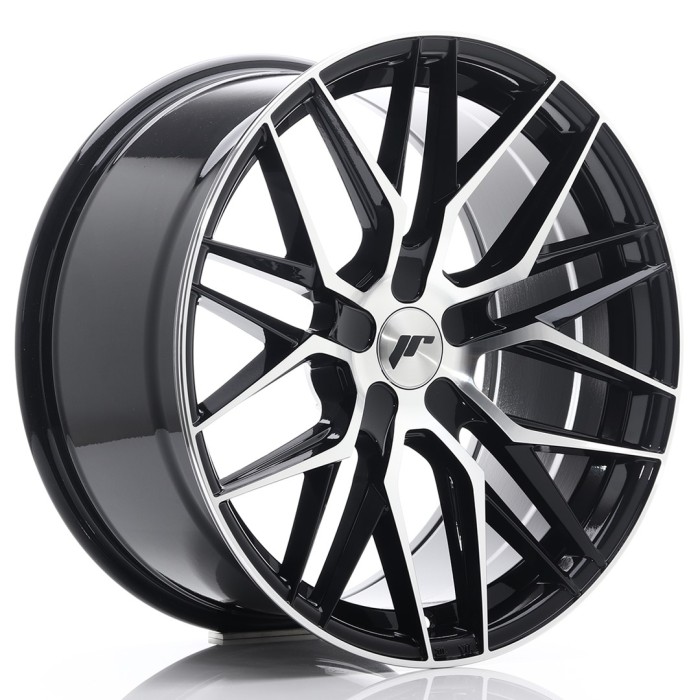 JR Wheels JR28 19x9,5 ET20-40 5H BLANK Gloss Black Machined Face