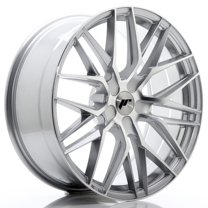 JR Wheels JR28 20x8,5 ET20-40 5H BLANK Silver Machined Face