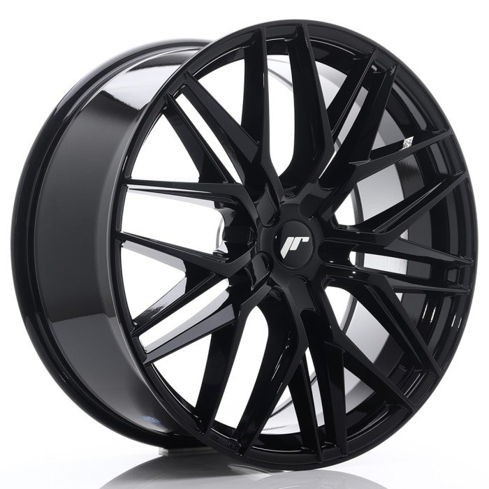 JR Wheels JR28 22x9 ET30-45 5H BLANK Gloss Black (3)