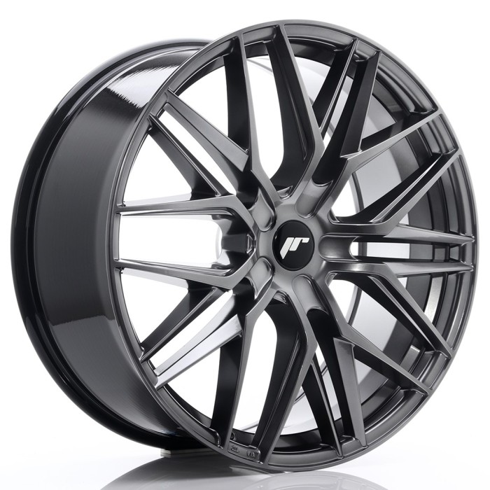 JR Wheels JR28 22x9 ET30-45 5H BLANK Hyper Black