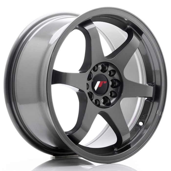 JR Wheels JR3 17x8 ET35 5x108/112 Gun Metal (3)