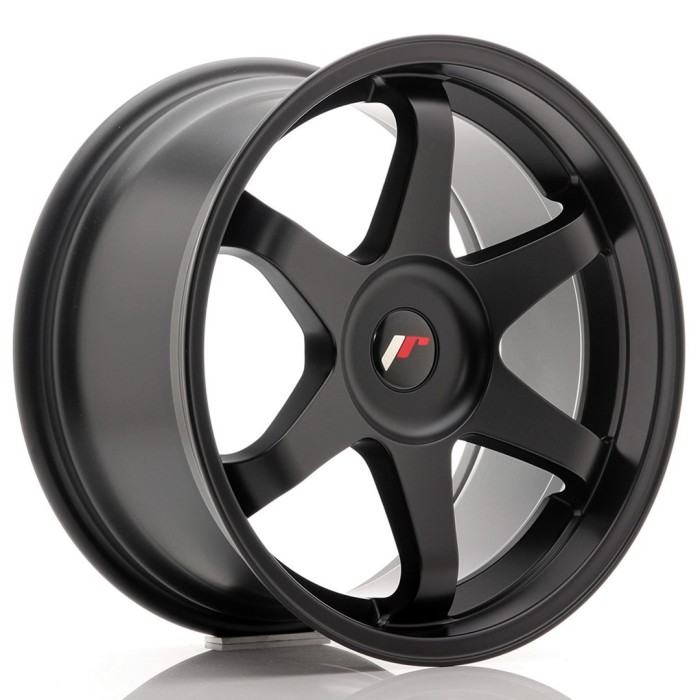 JR Wheels JR3 18x9 ET35-40 BLANK Matt Black (3)