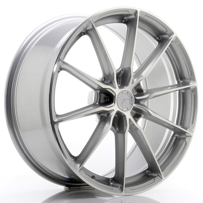 JR Wheels JR37 20x9 ET20-45 5H BLANK Silver Machined Face (3)