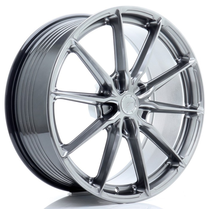 JR Wheels JR37 21x10 ET10-64 5H BLANK Hyper Black