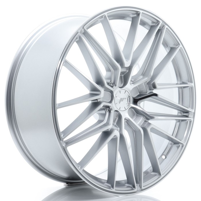 JR Wheels JR38 22x10 ET20-57 5H BLANK Silver Machined (2)