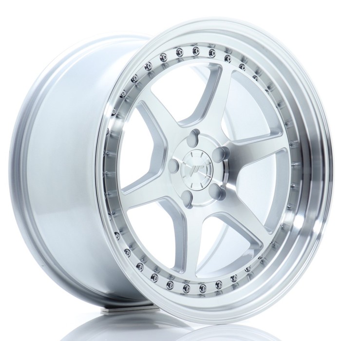 JR Wheels JR43 18x9,5 ET15-35 5H BLANK Silver w/Machined Face (3)