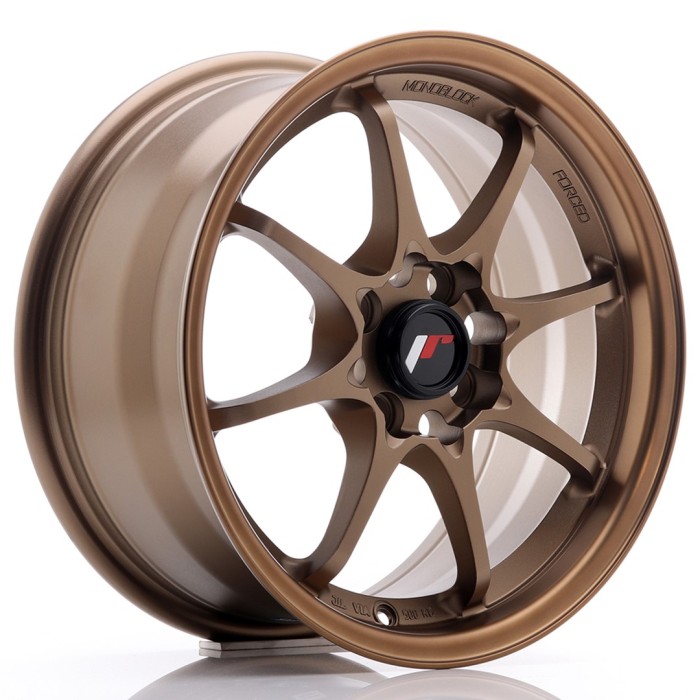 JR Wheels JR5 15x7 ET35 4x100 Dark Anodized Bronze (2)