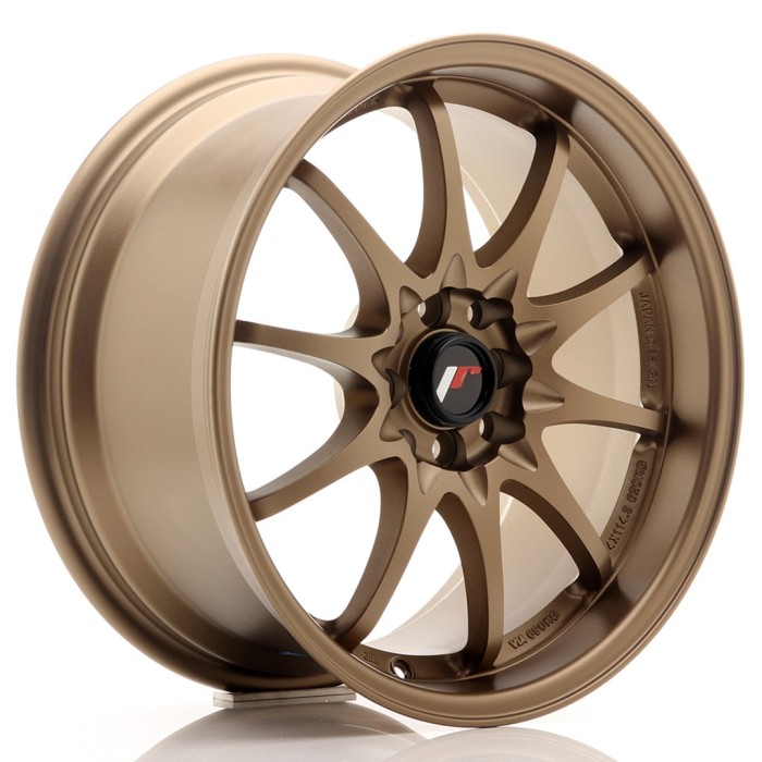 JR Wheels JR5 17x8,5 ET35 4x100/114,3 Dark Anodized Bronze (3)