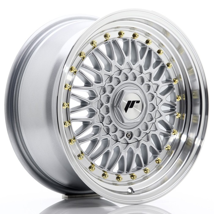 JR Wheels JR9 16x7,5 ET25 BLANK Silver w/Machined Lip