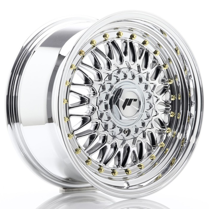 JR Wheels JR9 16x8 ET25 4x100/108 Chrome (3)