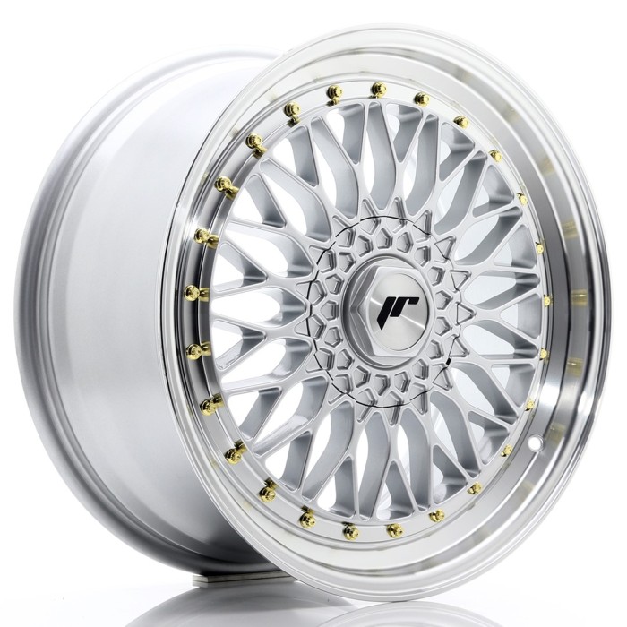 JR Wheels JR9 19x8,5 ET35 BLANK Silver w/Machined Lip (3)