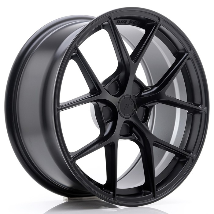 JR Wheels SL01 18x8 ET20-40 5H BLANK Matt Black (3)