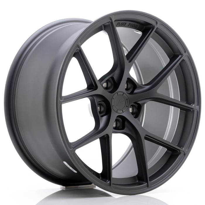 JR Wheels SL01 18x9,5 ET25 5x120 Matt Gun Metal (2)