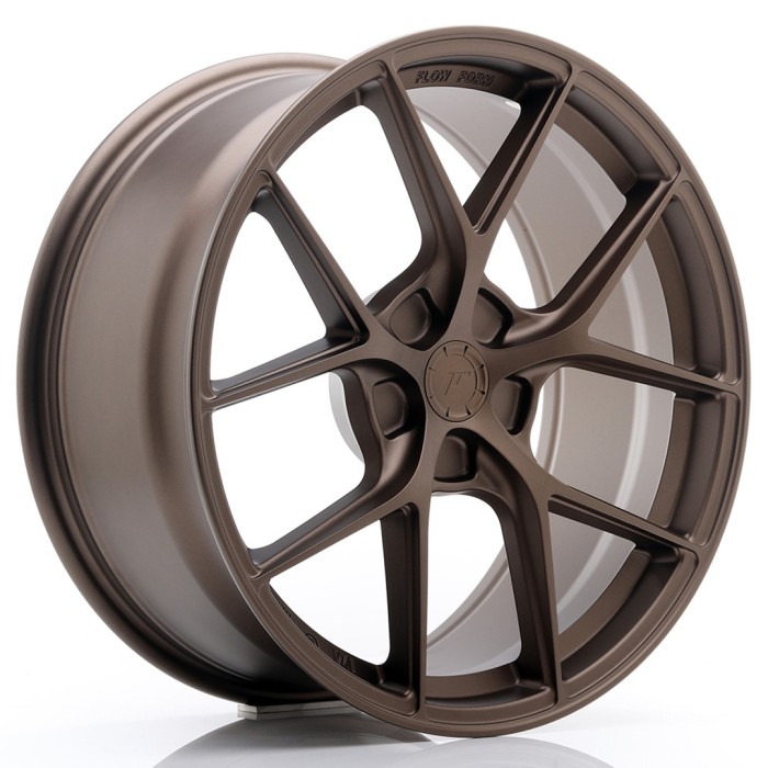 JR Wheels SL01 19x8 ET20-40 5H BLANK Matt Bronze (3)