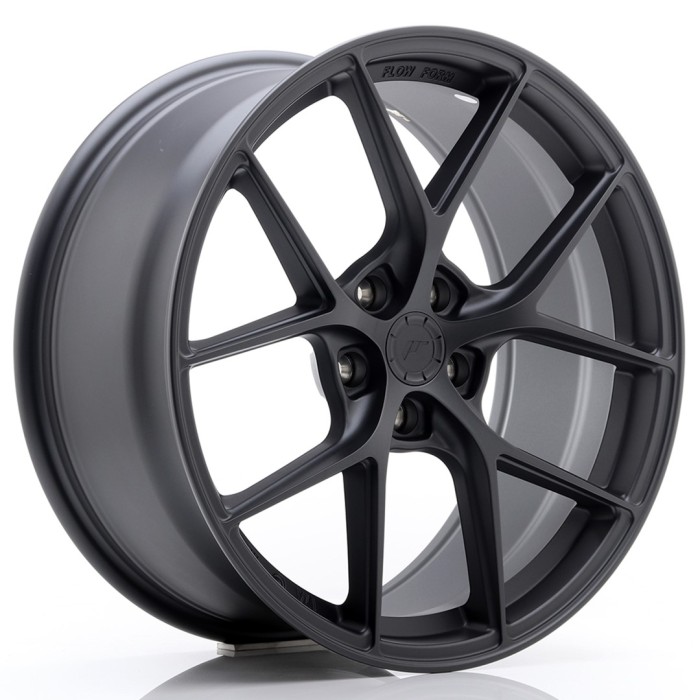 JR Wheels SL01 19x8 ET40 5x112 Matt Gun Metal (3)
