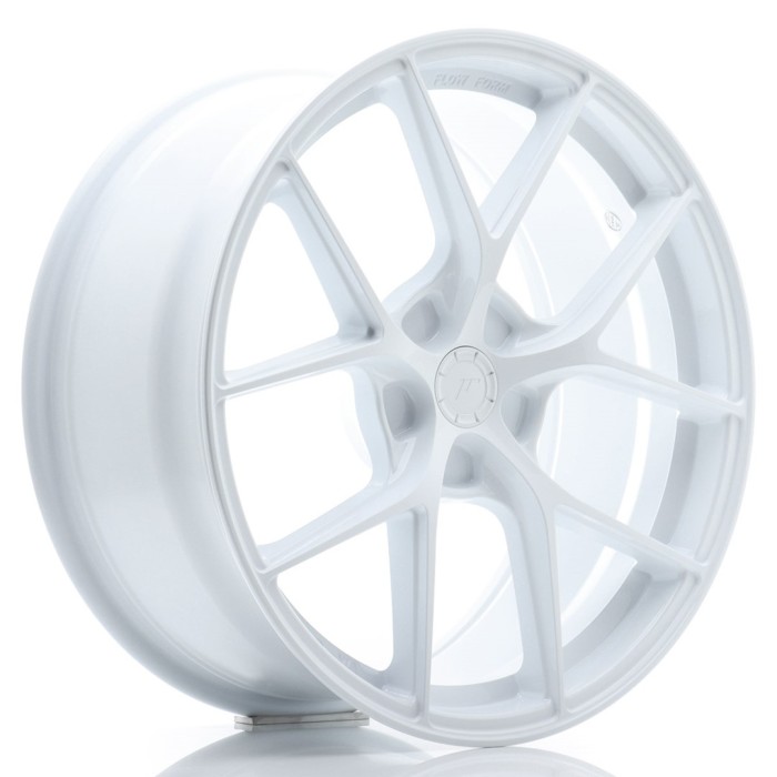 JR Wheels SL01 19x8,5 ET20-45 5H BLANK White (3)