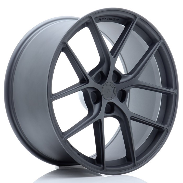 JR Wheels SL01 20x10 ET15-48 5H BLANK Matt Gun Metal