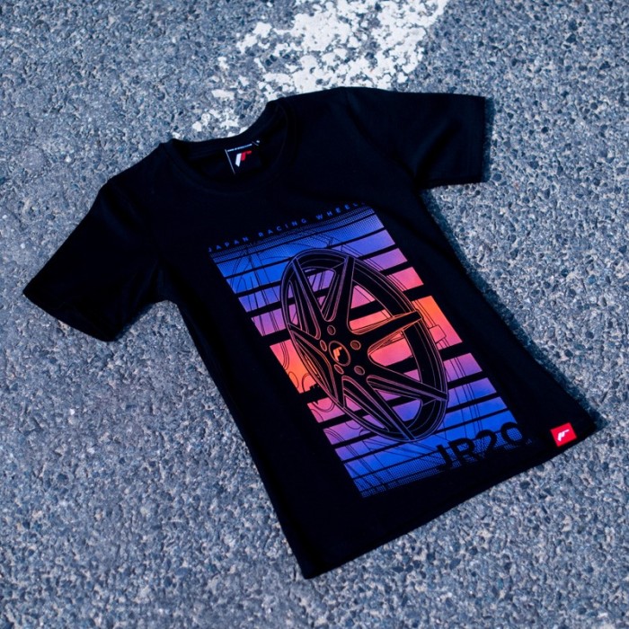 JR Women's T-Shirt JR-20 Face Black Size XS (2)