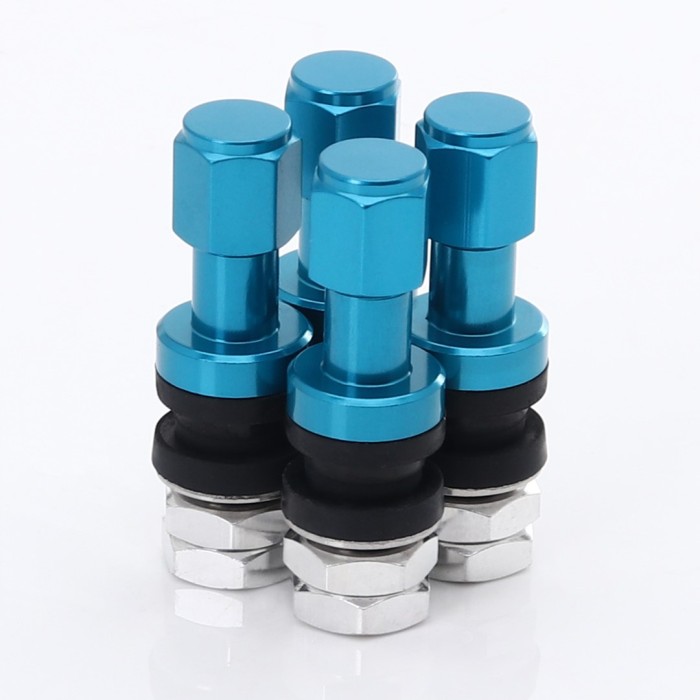 Set of Aluminum air valves JR v2 - BLUE (2)