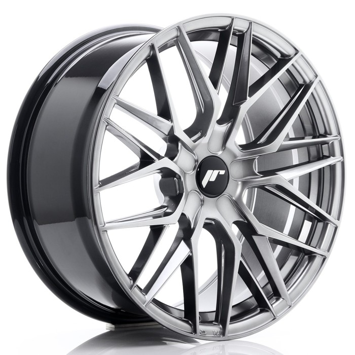 Set of JR28 19x8,5 ET39 + 19x9,5 ET27 5x112 Hyper Black