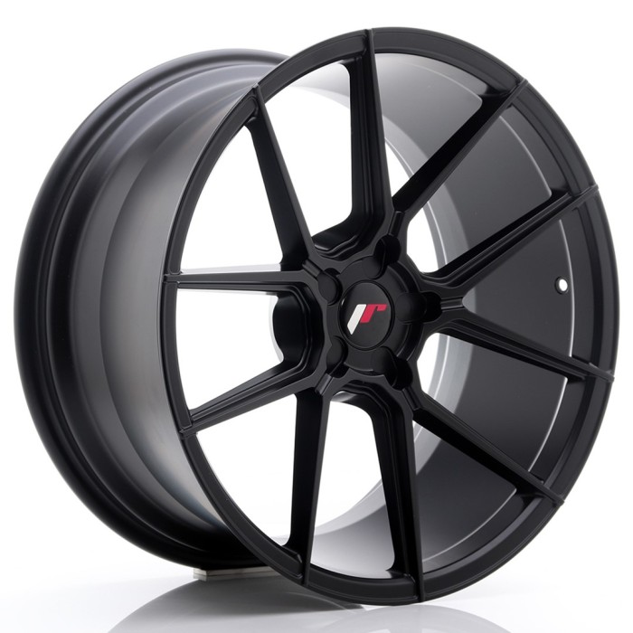 Set of JR30 20x10 + 20x11 ET20 5x112 Matt Black