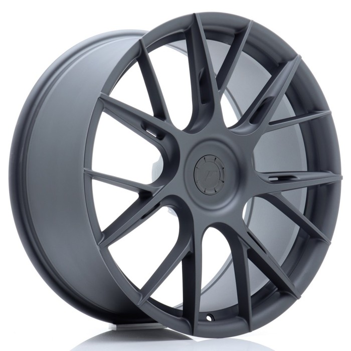 Set of JR42 20x9 ET35-50 + 20x10 ET42 5x112 Matt Gun Metal