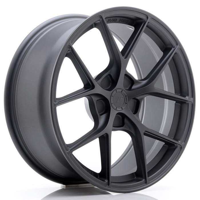 Set of SL01 18x8 ET28 + 18x8 ET22 5x110 Matt Gun Metal