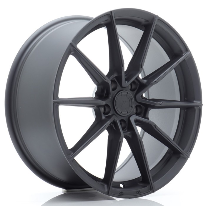 JR Wheels SL02 18x8 ET40 5x112 Matt Gun Metal (1)