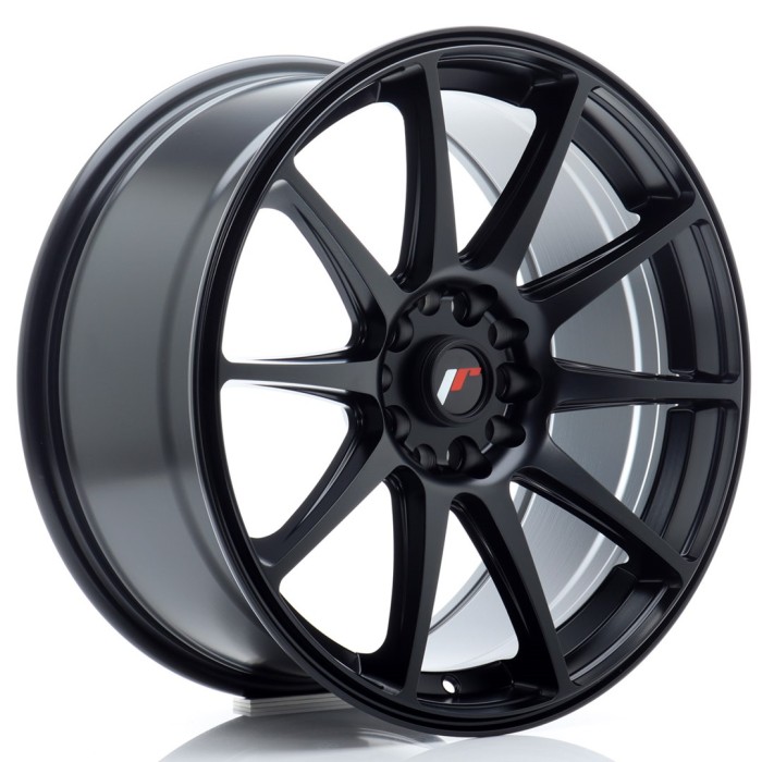 JR Wheels JR11 18x8,5 ET35 5x100/108 Matt Black (1)
