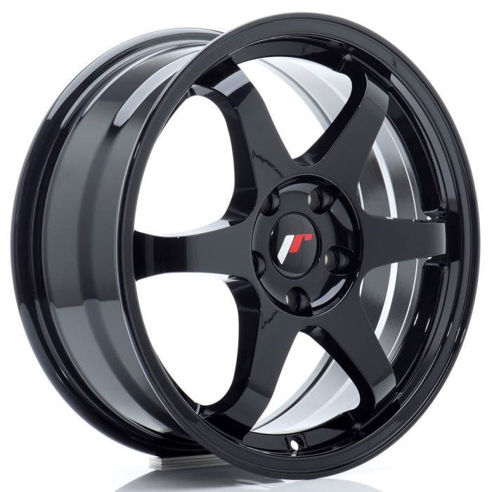 JR Wheels JR3 17x7 ET40 5x114,3 Gloss Black (1)