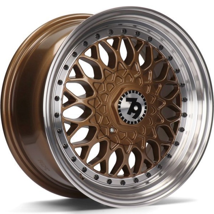 Felga aluminiowa 15 4x100 ET30 seventy9 SV-E Bronze LP