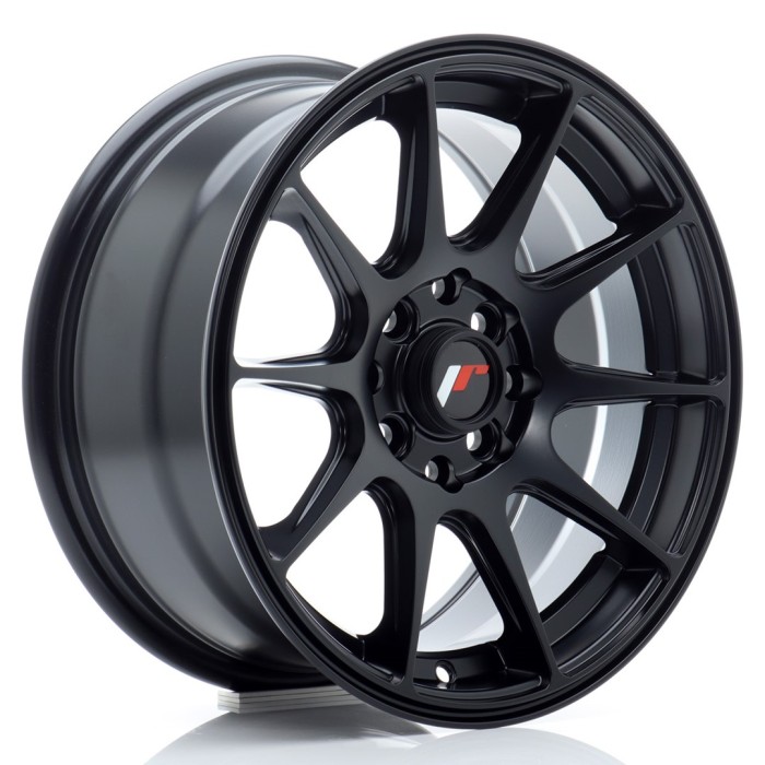 JR Wheels JR11 15x7 ET30 4x100/114 Matt Black