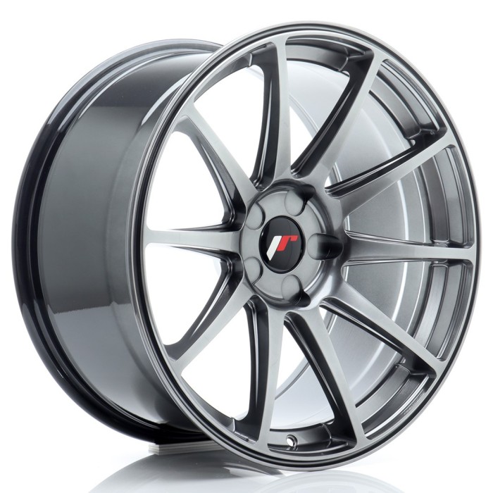 JR Wheels JR11 19x9,5 ET15-35 5H Blank Hyper Black (1)