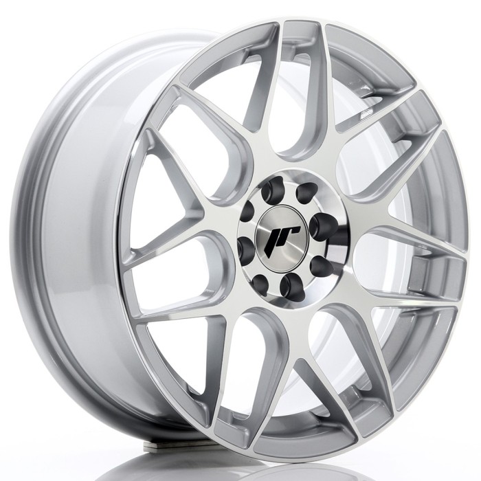 JR Wheels JR18 16x7 ET25 4x108 Silver Machined Face (1)