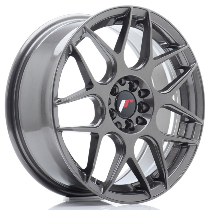 JR Wheels JR18 17x7 ET40 4x100 Hyper Gray (1)