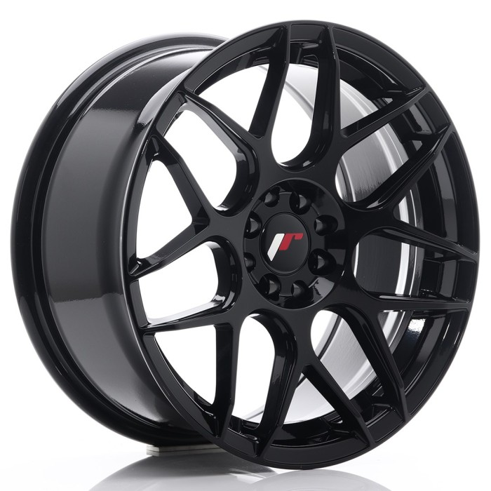JR Wheels JR18 17x8 ET25 4x100/108 Gloss Black (1)