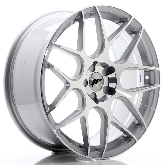 JR Wheels JR18 20x8,5 ET20-40 5H BLANK Silver Machined Face